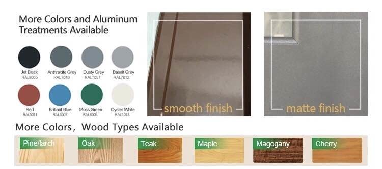 Apartment Anti Acid 1.6mm Aluminum Top Hung Window