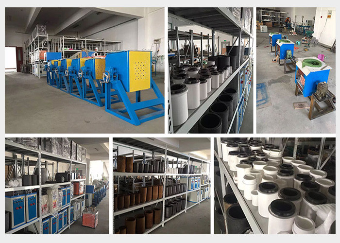 15kw Gold Steel Scrap Melting Induction Machine High Efficiency Easy Operation