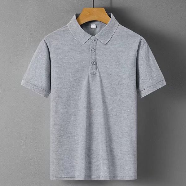 Short-sleeved Lapel Work Clothes Custom Polo Shirt Factory Clothing Culture Advertising Shirt T-shirt