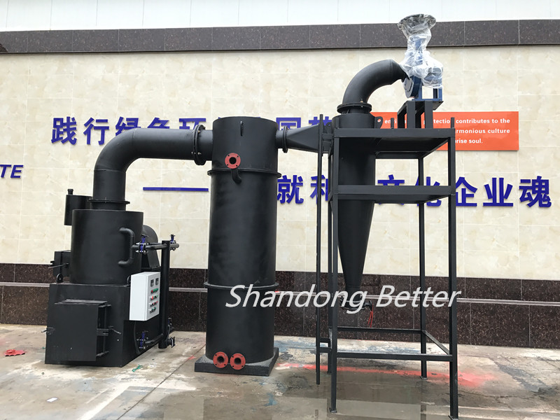 Industrial Waste Treatment Incinerator in Carbon Steel Material with 5000 kg Weight Capacity