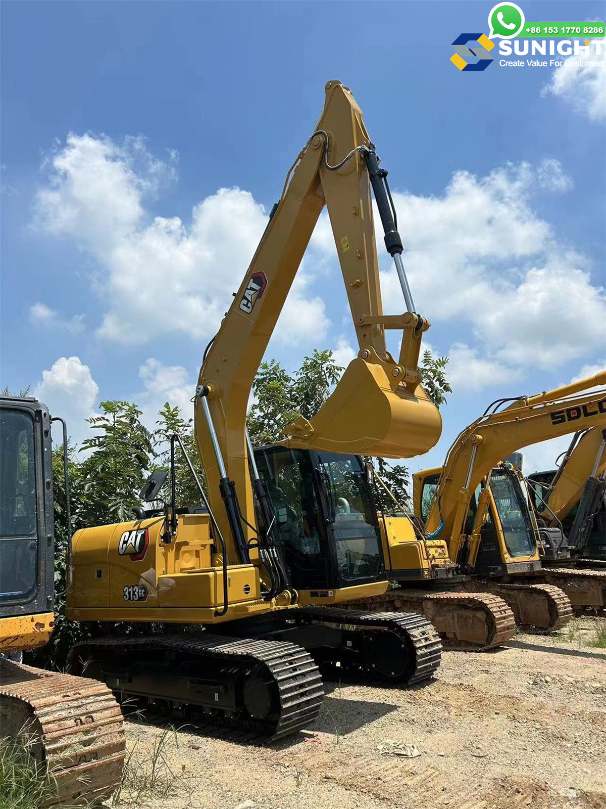 100% Original From Japan With Epa Used Cat Excavator 313gc