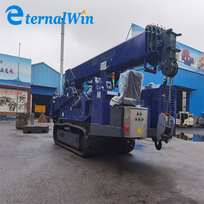 Workshop Electric Crane Mini Folding Construction Spider Crawler Spider Lifting Crane