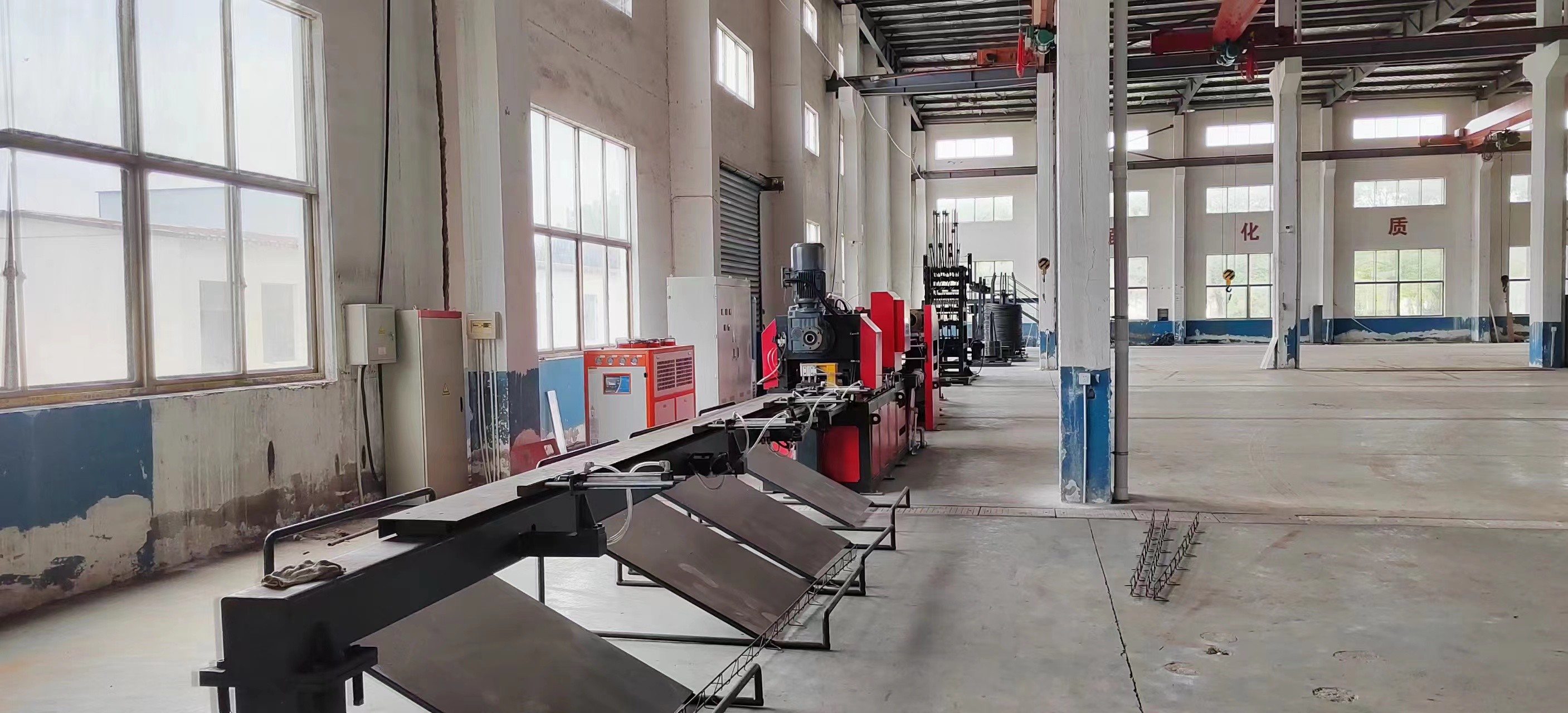 Frequency 50Hz Truss Making Machine 1500KG With PLC Control System