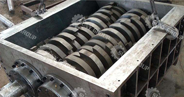 Double Shaft Shredder Metal Crusher Machine For Scrap Metal Processing Facility