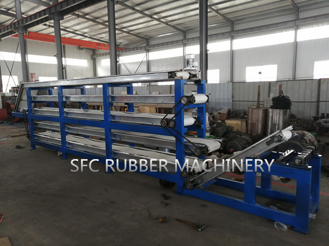 Fully Automatic Rubber Batch Off Cooling Machine Interlock Design