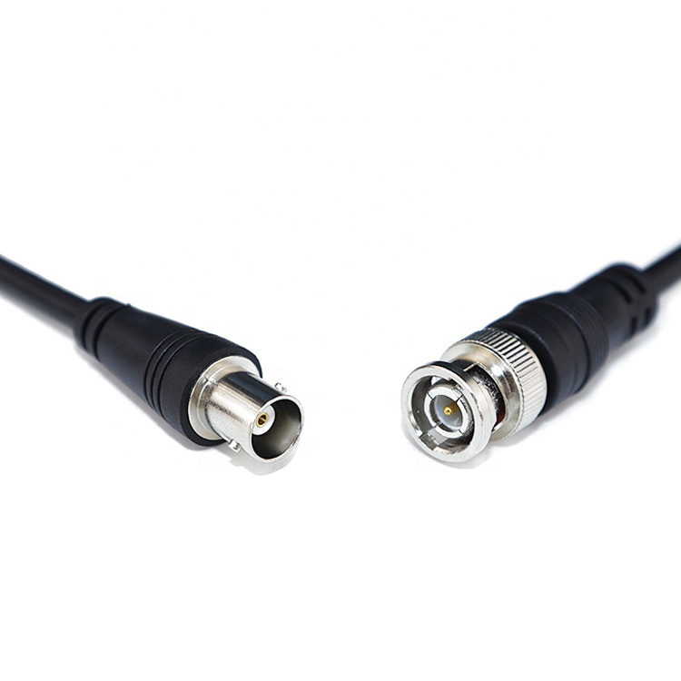 SDI Assembly Security CCTV Camera Coaxial Video Power Jack Male to Female BNC Cable