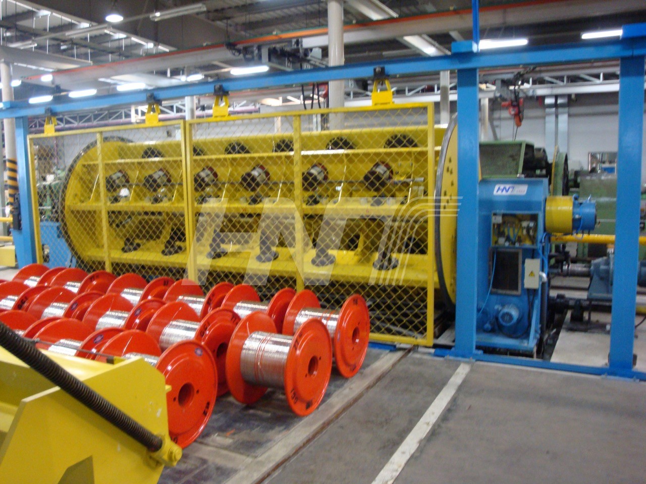 Single Motor Drive Rigid Stranding Machine