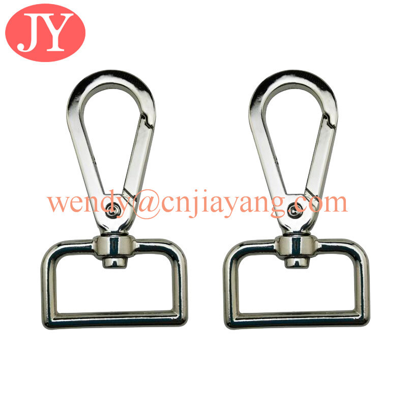 custom fashion handbag bag metal fitting, spring snap hook