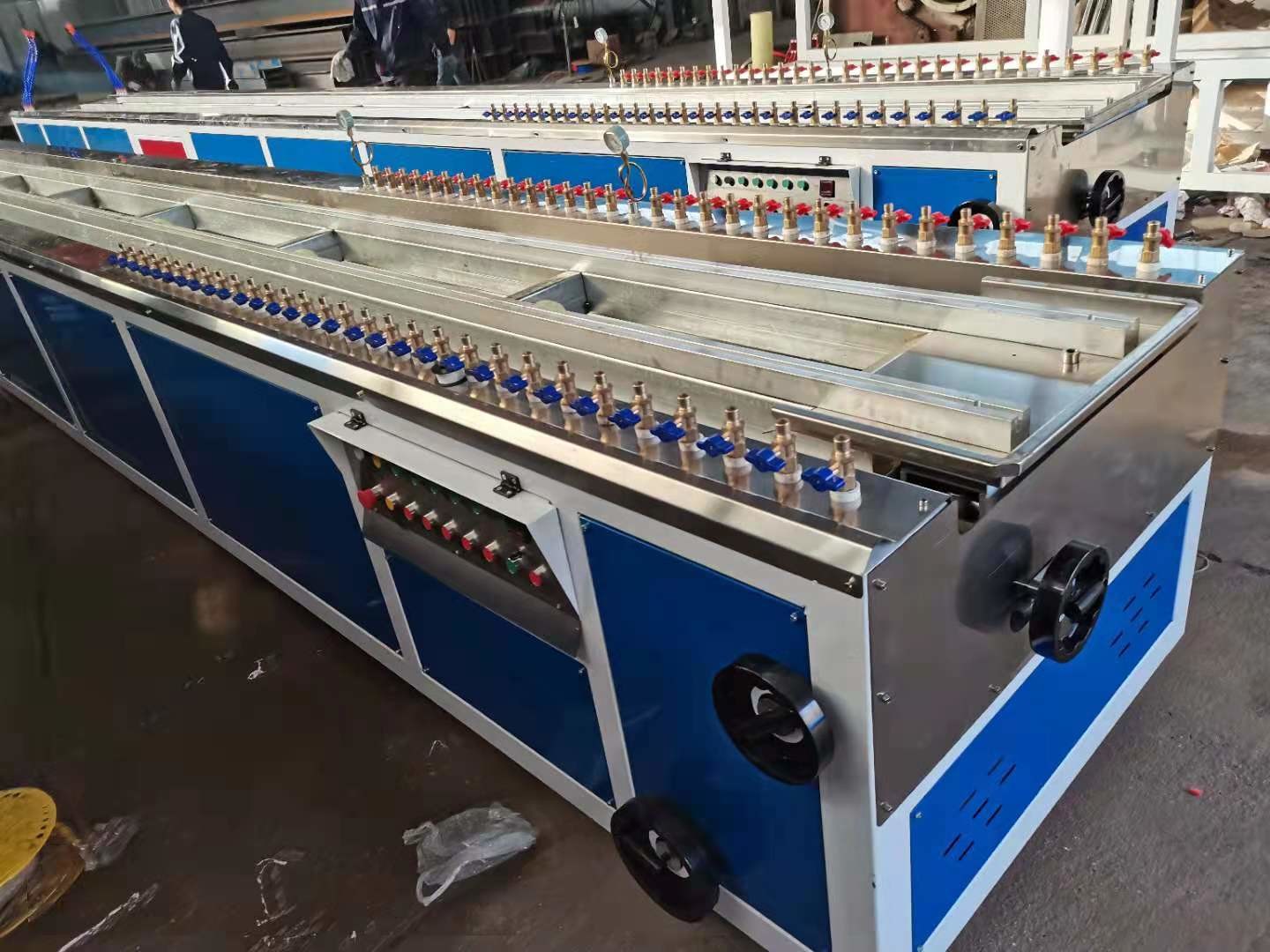 PVC WPC PP PE Wood Composite Plastic Profile Production Line Making Extruder Machinery low noise