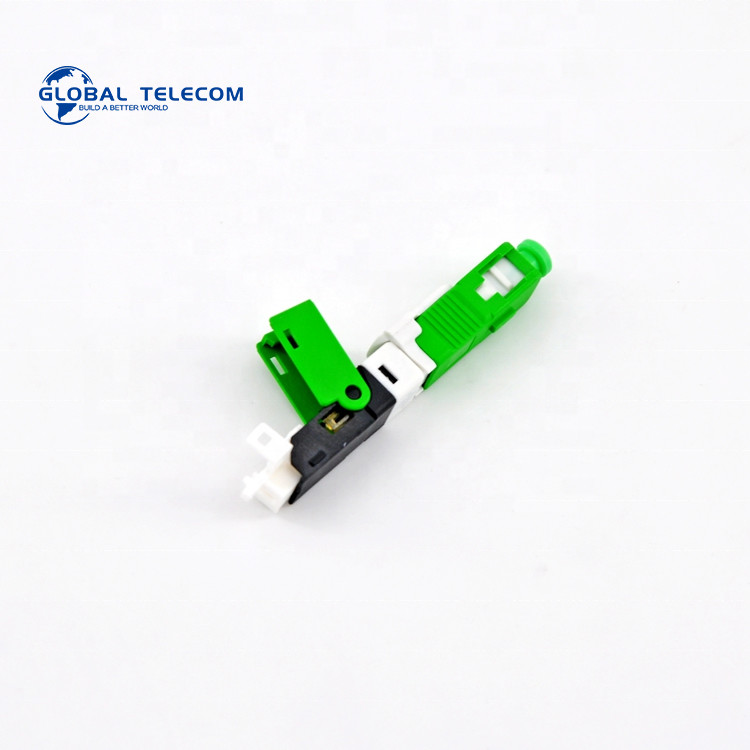 Flat Cable Optical Fiber Fast Connector , 50mm Sc Apc Quick Connector CE Certificate