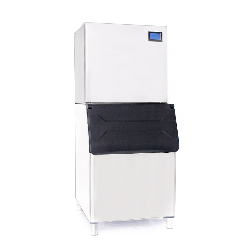 9A Electric Current Large Power Simple Operation Countertop Cube Ice Machine For Retail