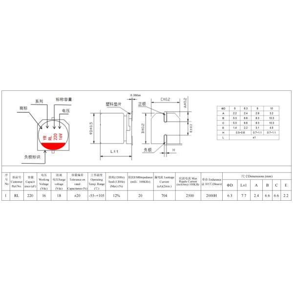 Solid Oxide Electrolyzer for Sustainable and Hydrogen Production Specifications 220UF/16V