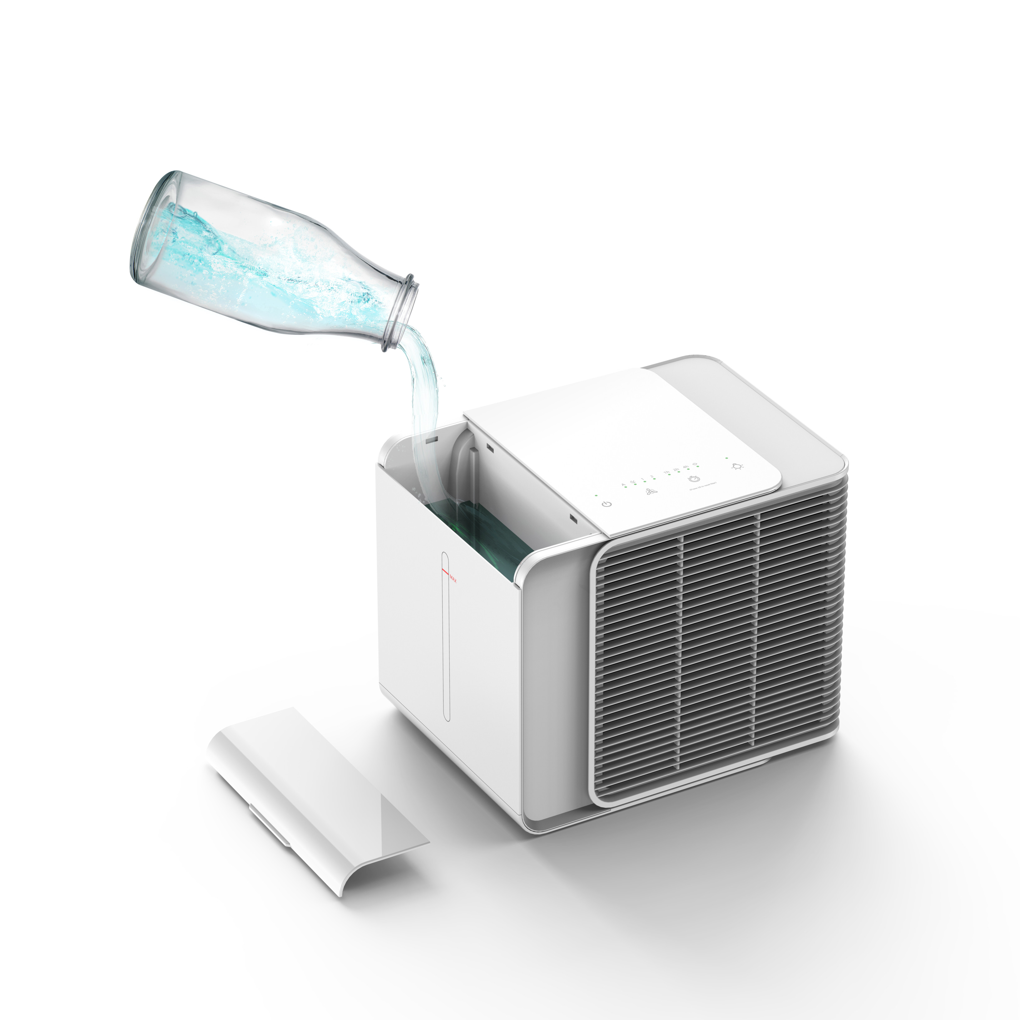 Mini UVC Air Cleaner And Humidifier