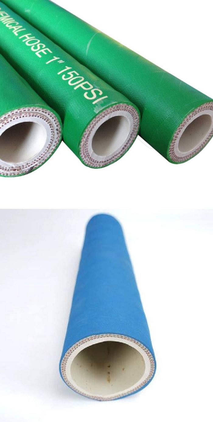 Anti Static 2 Inch Chemical Hose Resistant To Chemical Residue Easy To Clean