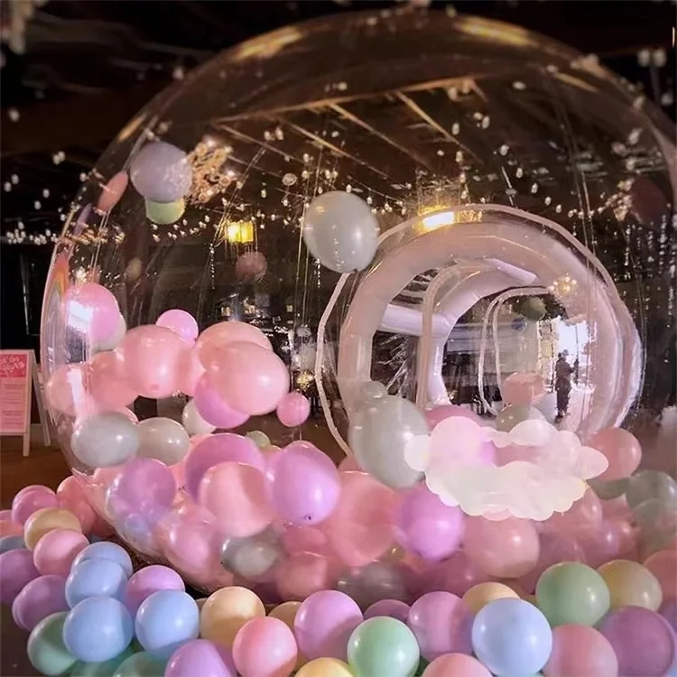 Hotel Outdoor Party Kids Inflatable Bubble House Tent Lodge For Party Event