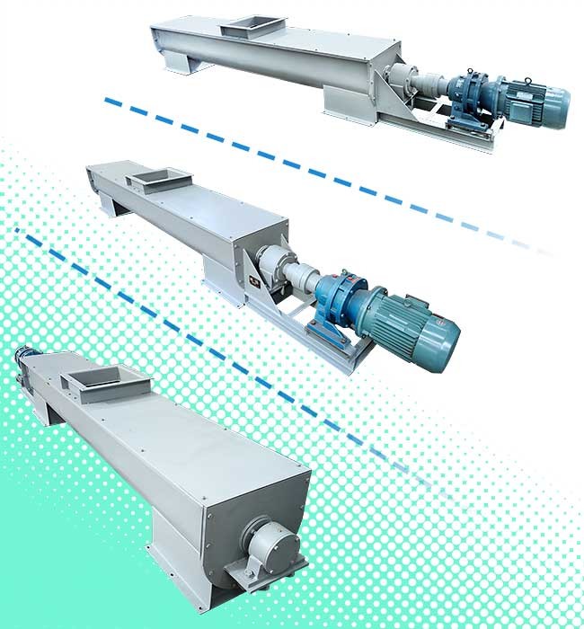 20 Ton Capacity SS316L Material Inclined Screw Conveyor Easy Use
