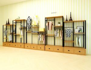 Buy cheap OEM / ODM Accepted Clothing Display Racks For Children Clothing Shop product