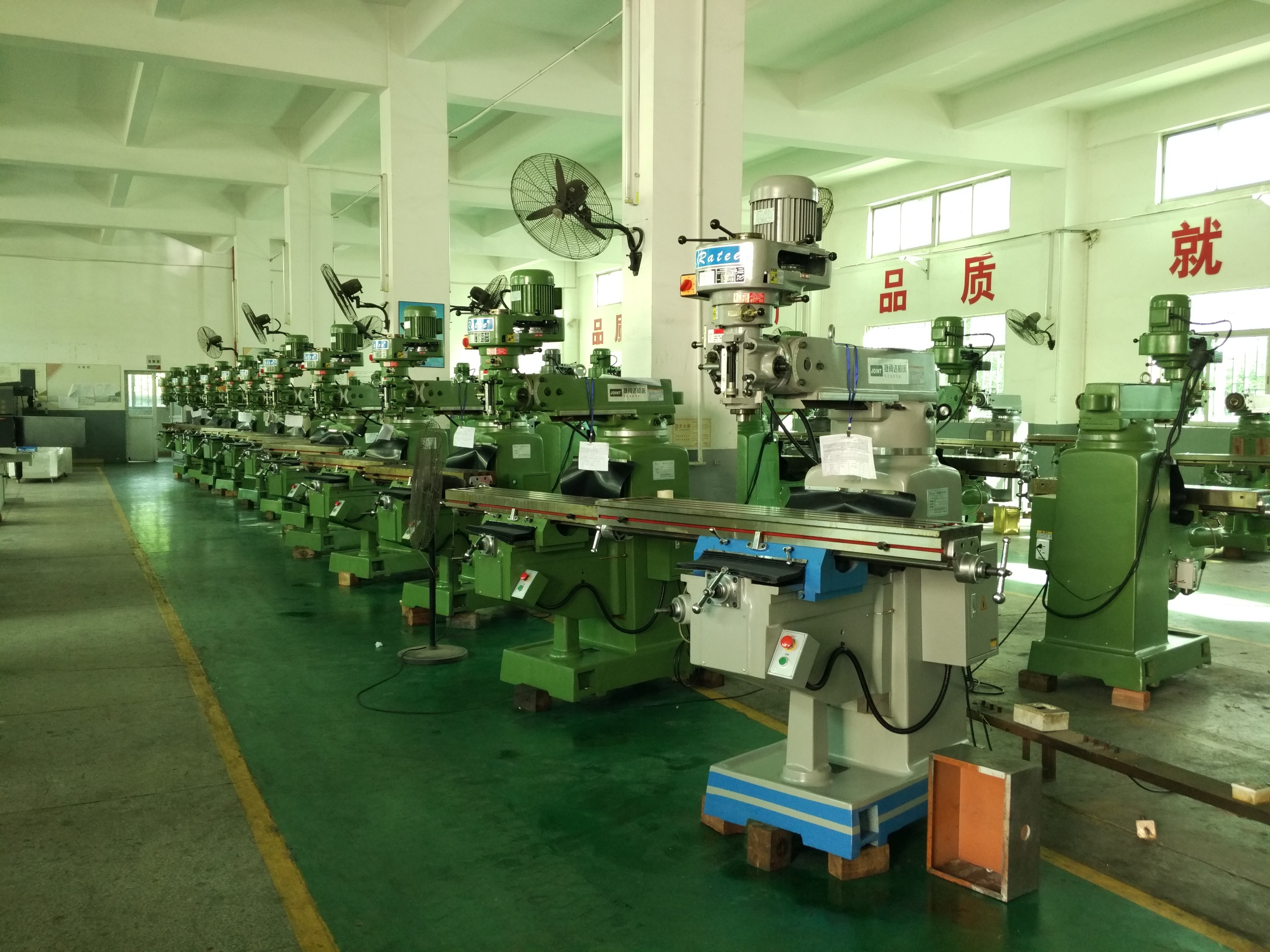 10*50inch 3HP R8 Spindle Manual Vertical Turret Milling Machine