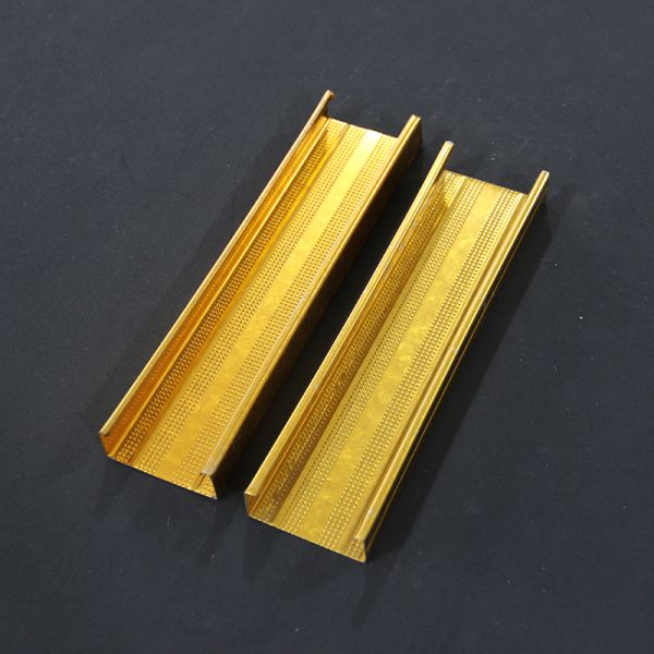 Plaster Gypsum Ceiling Light Gauge Metal Stud Track Heat Insulation