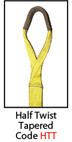 Customized Logo Harga Webbing Sling , Hoist Lifting Straps Acid Resistance