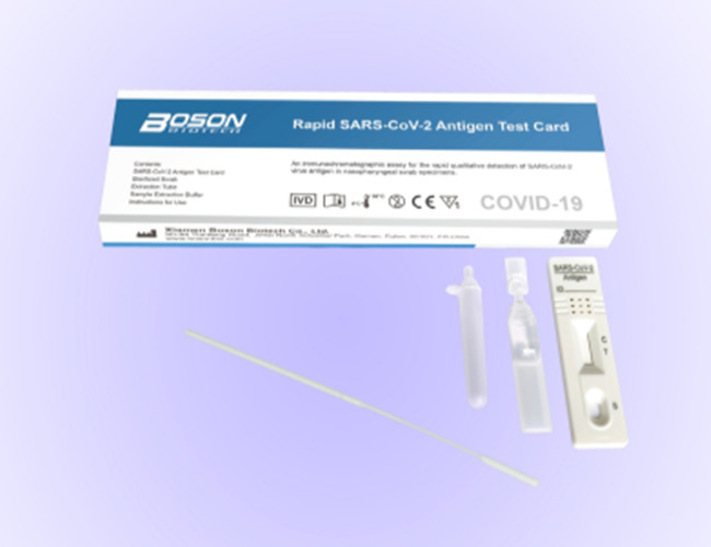 EUA CE ISO13485 SARS-CoV-2 Antigen Rapid Test Card For Self Testing
