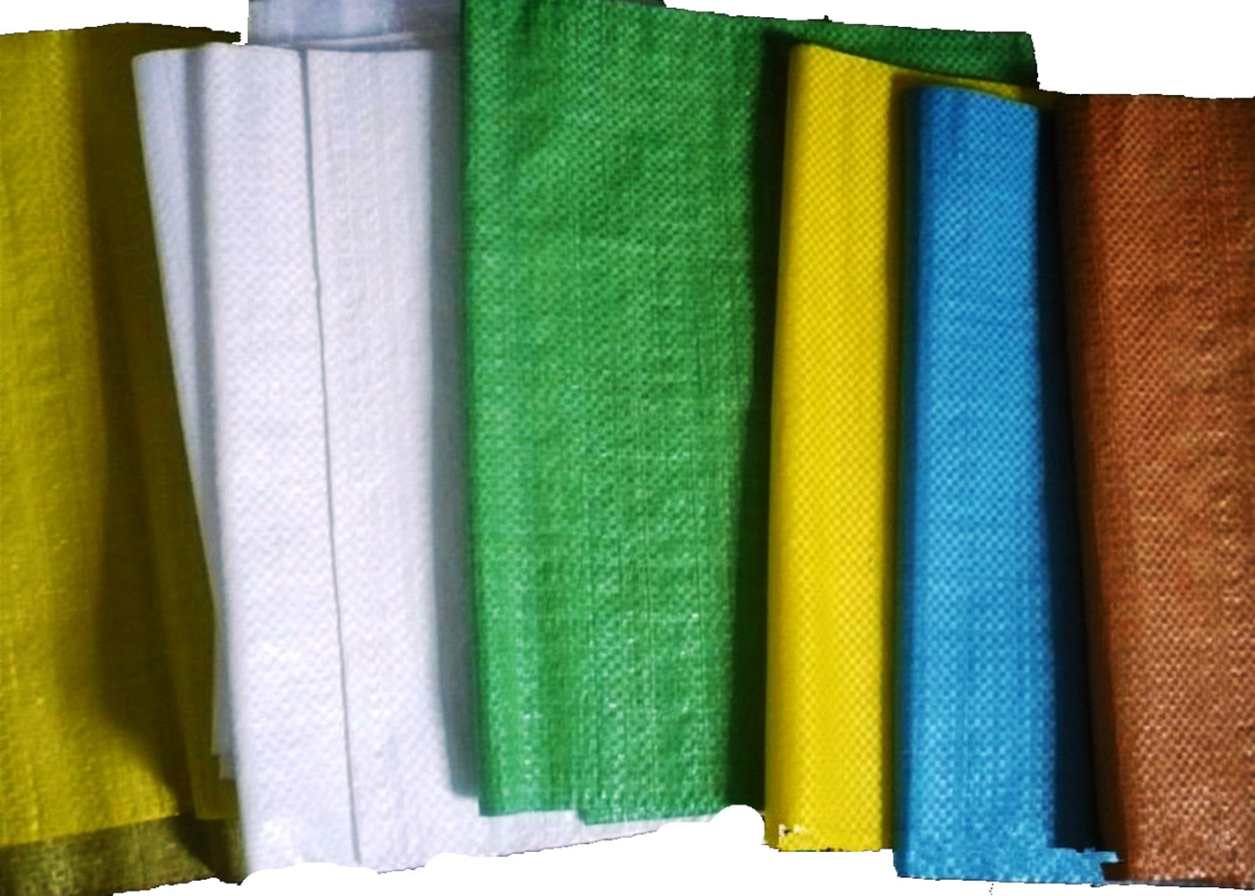 Customized Multi Color PP Woven Sack Bags For Packaging Garment / Shoes / Food
