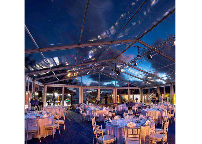 Aluminum Outdoor 500 People 15x35m Luxury Clear Span Tent