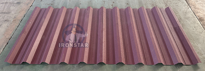 980 roof sheet roll forming machine in Brazil 980 roofing sheet roll forming machine | metal roof roll forming machine |