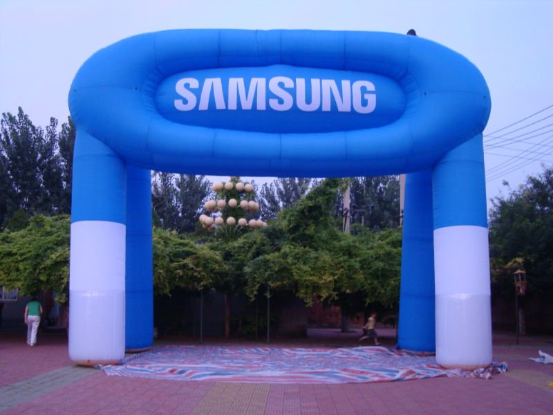 CE Approved Inflatable Finish Arch Inflatable Christmas Arch