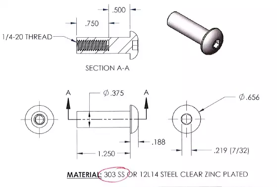 Nickel Flange 6.8 Flat Head Cap Nut SUS201 Steel Hex Nut