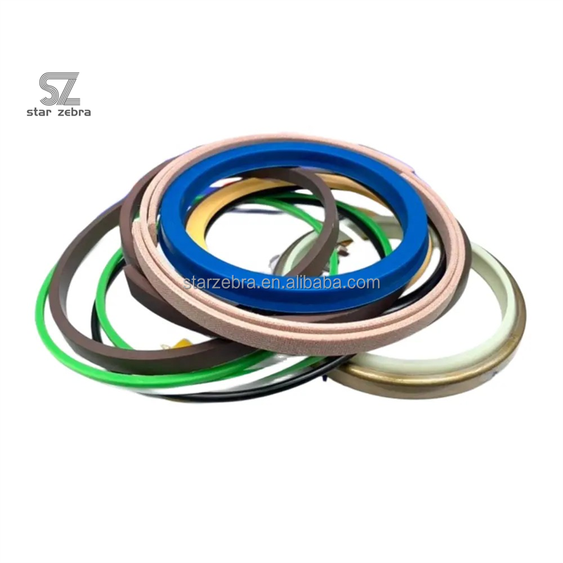 Hyundai R220LC-9S Excavator Hydraulic Cylinder Seal Kit for Bucket Refurbishment and Repair