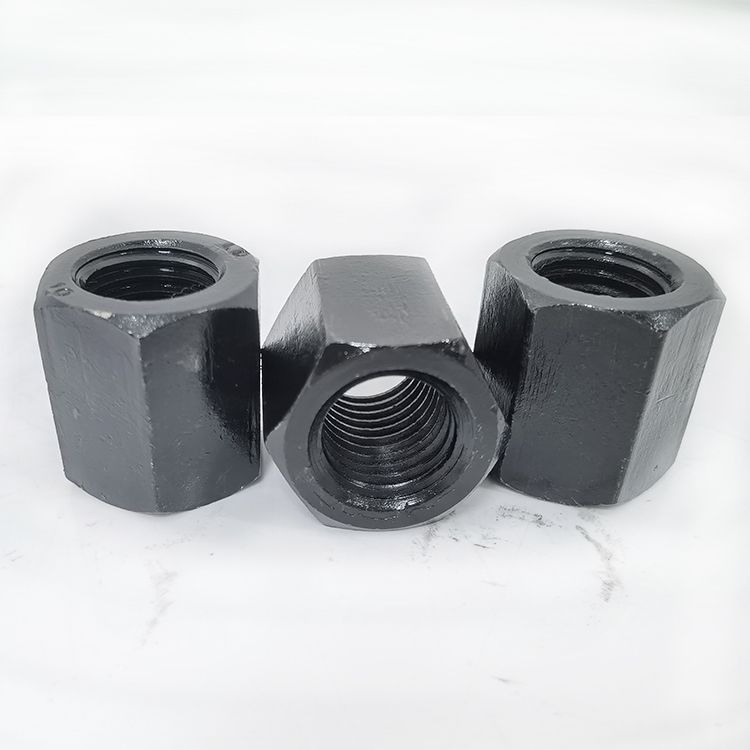 DIN6330 Galvanized Zinc Flake Coated Hexagon Nuts With A Height Of 1.5d