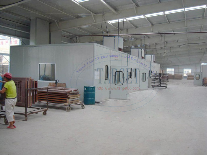 wet paint booths/furniture spray booth/wood painting booth