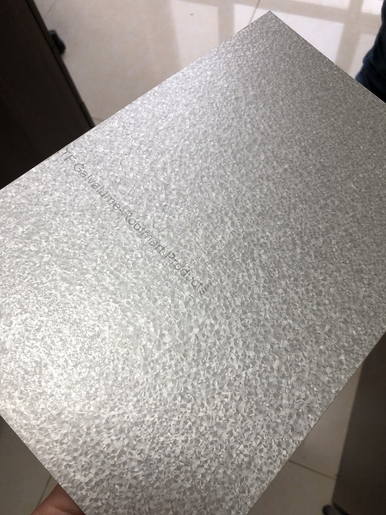 AZ150 Hot Dipped Galvalume Steel Coils GL 0.50mm 1200mm ASTM A792M CS-B Anti-Finger Print