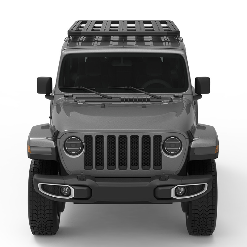 Anti Corrosion Luggage Carry Car Roof Rack Storage Cargo Rack Aluminum Materials