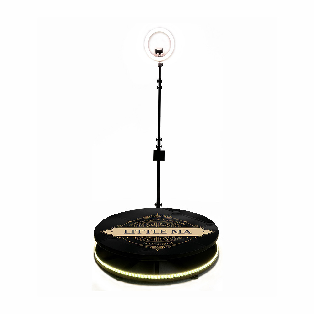 Portable 360 Video Photo Booth Slow Motion Spinning Selfie Booth