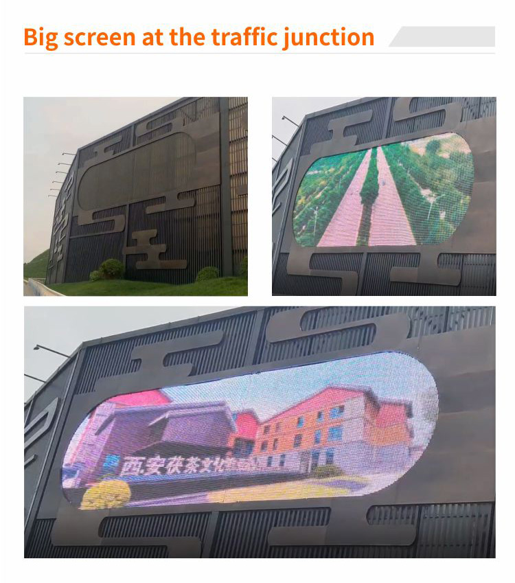 High Definition DMX512 SPI LED Injection Grid Screen High Waterproof For Facade