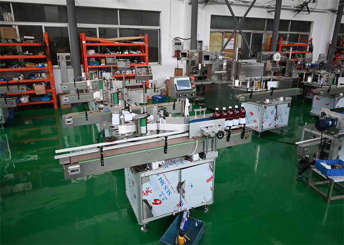 Self Adhesive Labeling Machines Labeler PLC control, wine bottles labeling, cans labeling