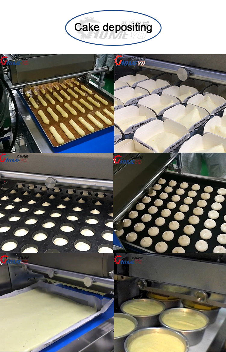 Energy Saving Mono Formatic Cookie Depositor Baking Equipment