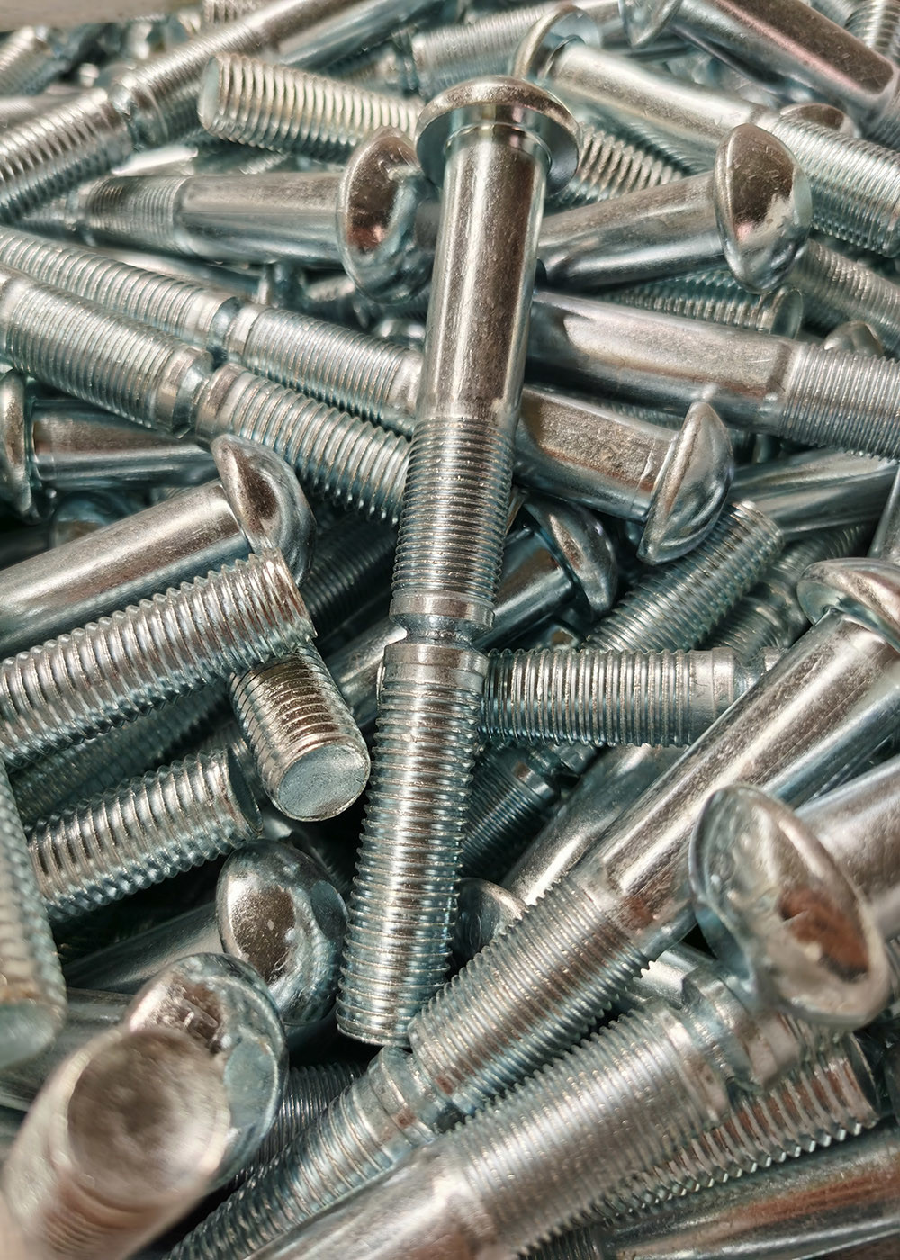 Zinc Plated ML08 Steel Ring Grooved Lock Bolt Collar For Mining Industry
