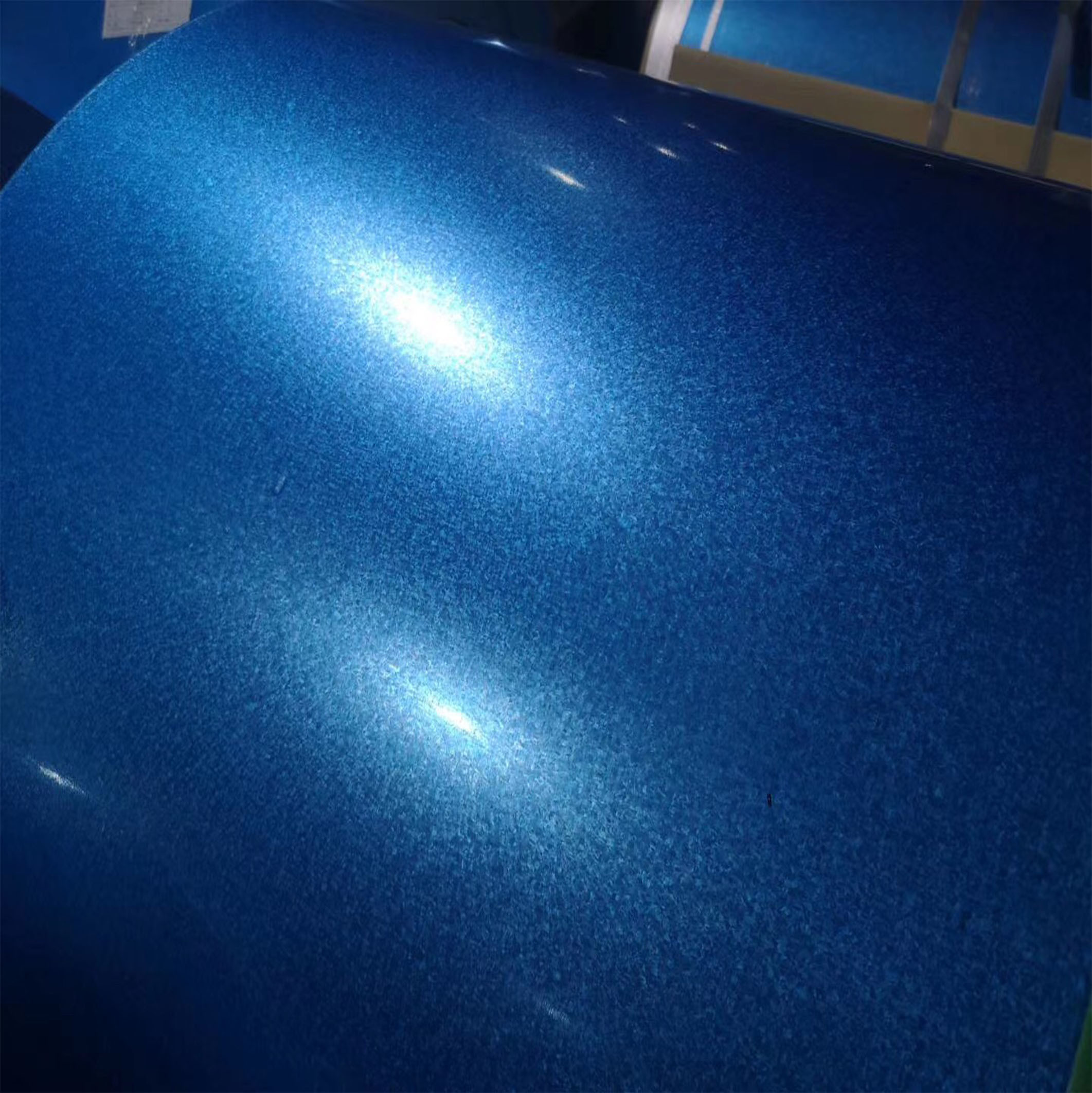 0.95*168mm AFP 55%Aluzinc Steel Coil Light Steel House G550 Structural Steel AZ150 Galvalume Steel Coil Anti-Finger Prin