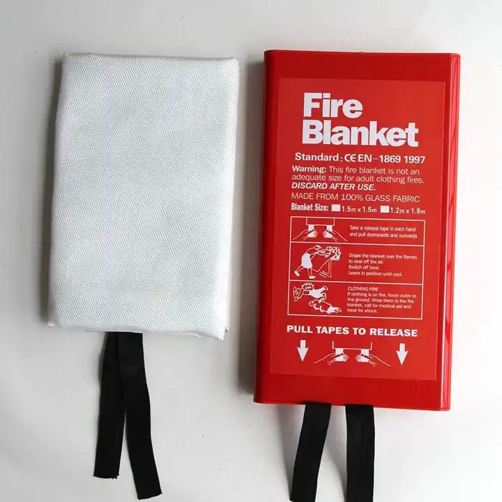 Hot Selling Factory Customfire Safety 550 Degree Celsius Resistant Fire Retardant Blanket Home Fighting Fire Blanket