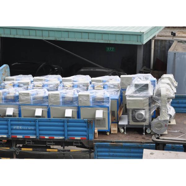 Industrial Plastic Granules Making Machine 200kg Unit Weight Custom Voltage Color