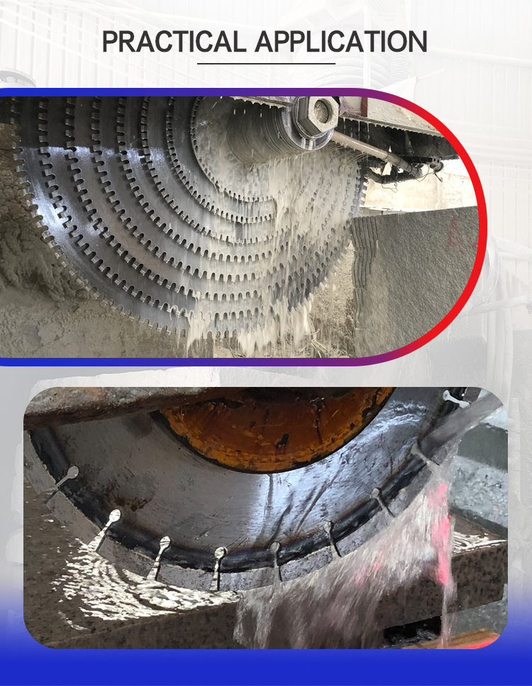 Customized Support ODM 1200mm Diamond Segments for Fast Sharp Cutting of Multi-blade
