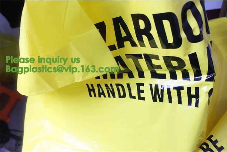 Lab, Hospital, Healthcare, Safety, Infectious, Medical Waste Disposal Warning Label Sterilization Indicate