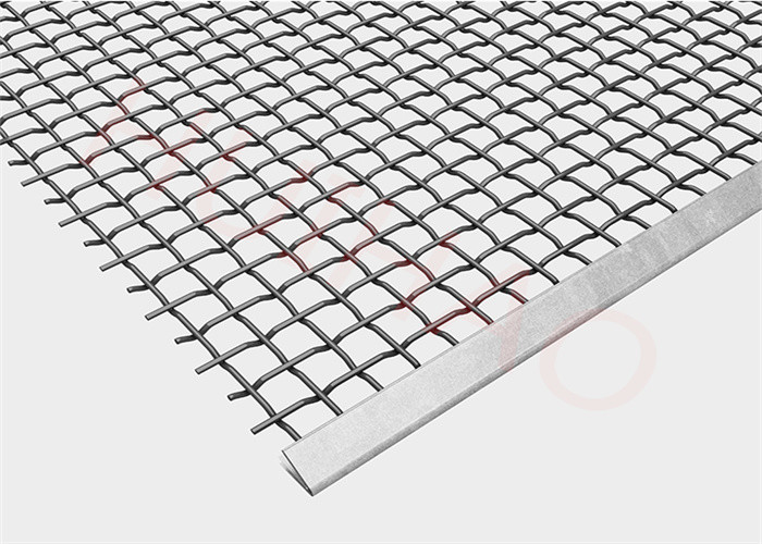 High Tensile Replacement 0.71mm Woven Wire Screens Built For Mining Industry