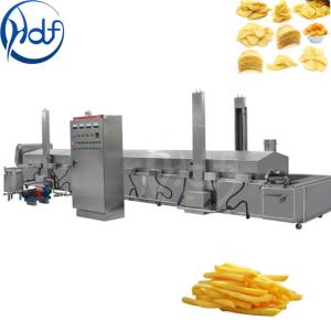 Buy cheap Automatic Commercial Potato Chip Maker , Fryer French Fries Potato Chips Production Line product