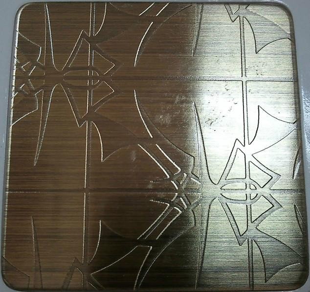 SUS304/316/430 Etching Sheet Stainless Steel Plate Construction Field