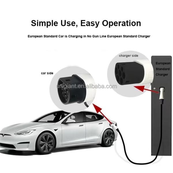 32A Dustproof Extension Cord Cable For Charging Station Of Electric Car EV Charger