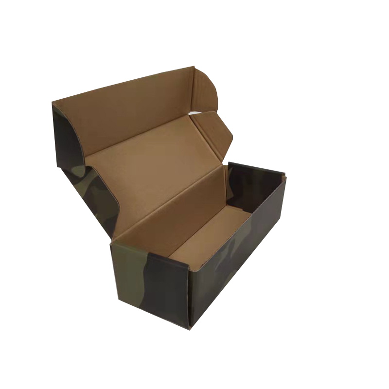 Custom Size Flat Packed Shipping Mailer Box Three Layer Corrugated Underwear Clothing
